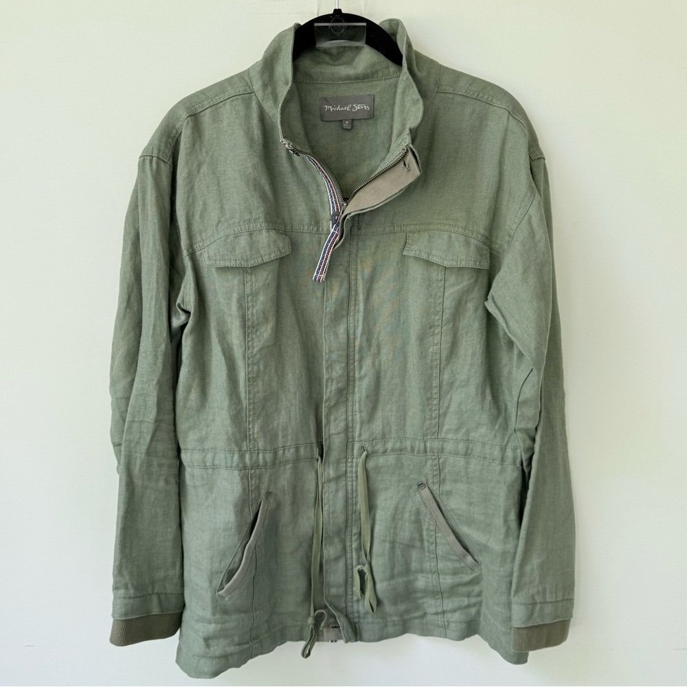 Michael Stars Military Green Utility Jacket